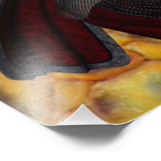 Fantasy Draak Volkssprookje Foto Afdruk (Hoek)