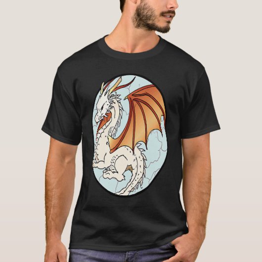Fantasy dragon  18 t-shirt (Voorkant)