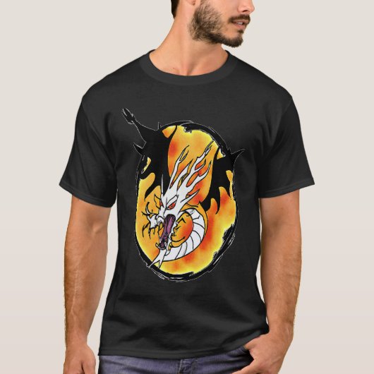 Fantasy dragon  19 t-shirt (Voorkant)