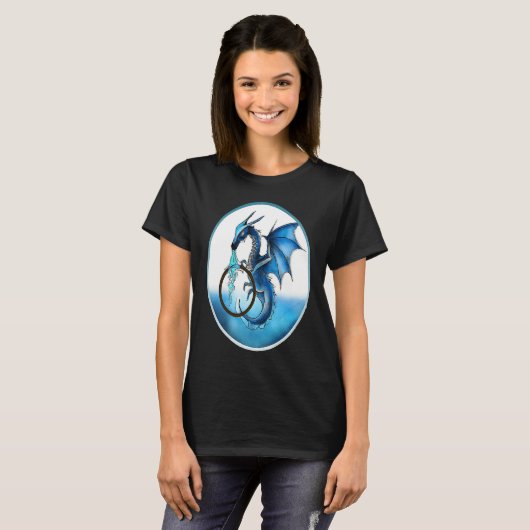 Fantasy dragon  6 t-shirt (Voorkant volledig)
