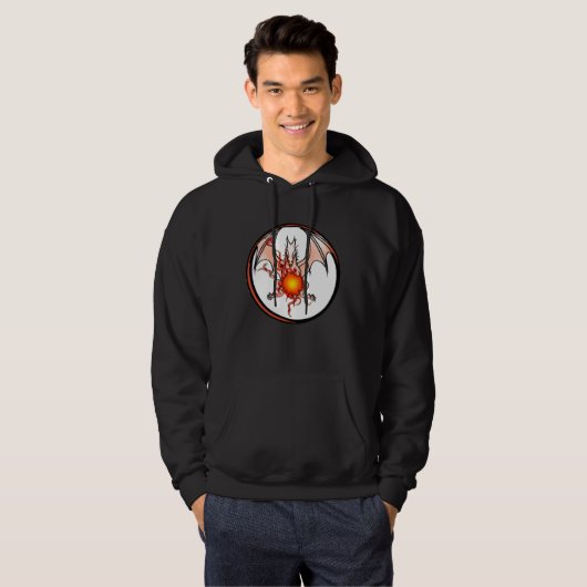 Fantasy dragon  7 hoodie (Voorkant volledig)