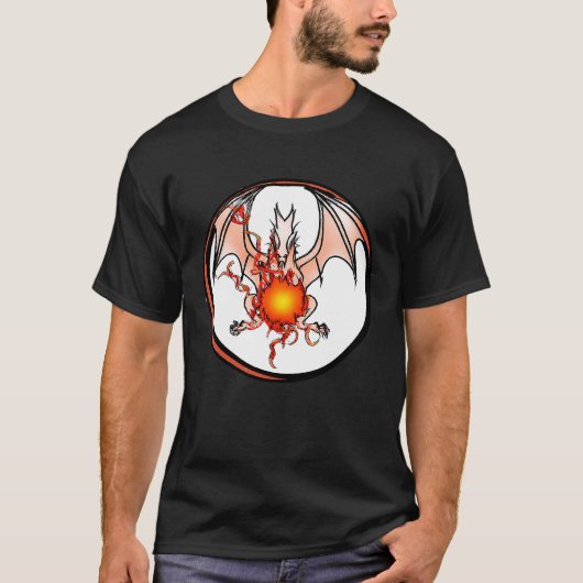 Fantasy dragon  7 t-shirt (Voorkant)