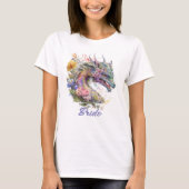 Fantasy Dragon Bride T-shirt (Voorkant)