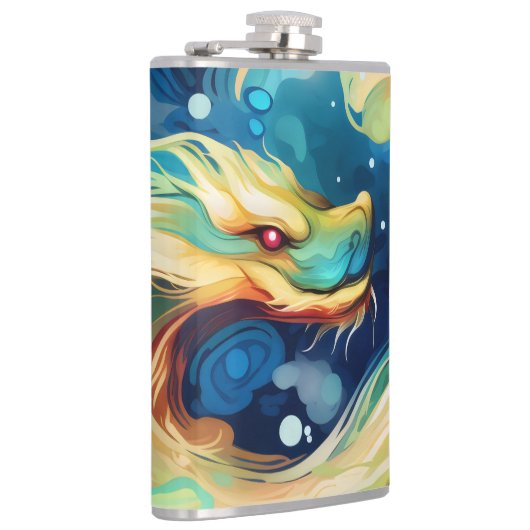 Fantasy Dragon Dream Dier 12 Heupfles (Rechts)