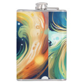 Fantasy Dragon Dream Dier 12 Heupfles (Achterkant)