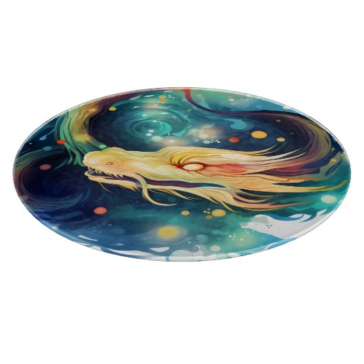 Fantasy Dragon Dream Dier 13 Snijplank (Hoek)