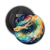 Fantasy Dragon Dream Dier 14 Button Flesopener (Voorkant)