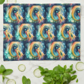 Fantasy Dragon Dream Dier 1 Theedoek (Gevouwen)