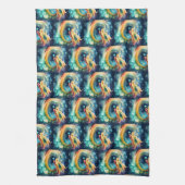 Fantasy Dragon Dream Dier 1 Theedoek (Verticaal)