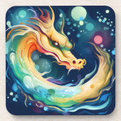 Fantasy Dragon Dream Dier 7 Bier Onderzetter (Voorkant)