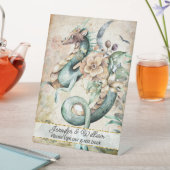 Fantasy Dragon Fairytale Wedding Reclamebord Met Voetstuk (Insitu)