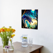 Fantasy Dragon Folie Afdrukken (Laag (Keuken))