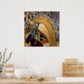 Fantasy Dragon Folk Tale Poster (Keuken)