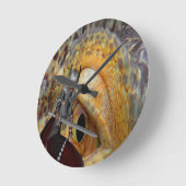 Fantasy Dragon Folk Tale Ronde Klok (Hoek)