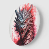 "Fantasy Dragon" Grote Klok (Hoek)