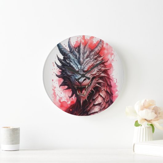 "Fantasy Dragon" Grote Klok (Huis)