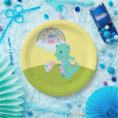 Fantasy Dragon Kinder Partij Papieren Bordje (Feest)