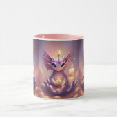 Fantasy Dragon met Verjaardagskaarsen Mok (Midden)