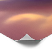 Fantasy Dragon met Verjaardagskaarsen Poster (Hoek)