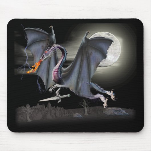Fantasy dragon muismat (Voorkant)
