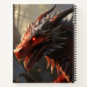 Fantasy Dragon Notitieboek (Achterkant)
