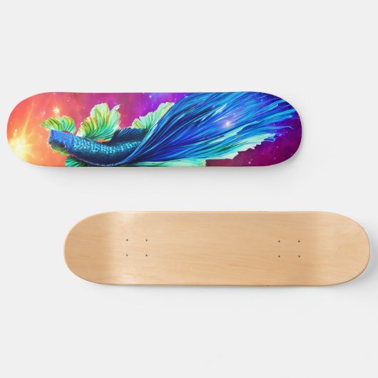 Fantasy Dragon Persoonlijk Skateboard (Horizontaal)