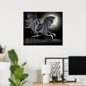 Fantasy dragon poster (Thuiskantoor)