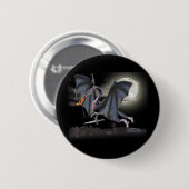 Fantasy dragon ronde button 5,7 cm (Voorkant /achterkant)