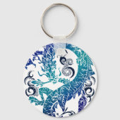 Fantasy Dragon Throne Sleutelhanger (Voorkant)