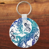 Fantasy Dragon Throne Sleutelhanger (Voorkant)