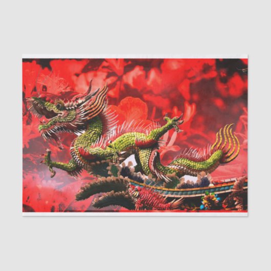 Fantasy Dragon Tissue Paper Tissuepapier (Voorkant)