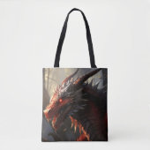 Fantasy Dragon Tote Bag (Voorkant)