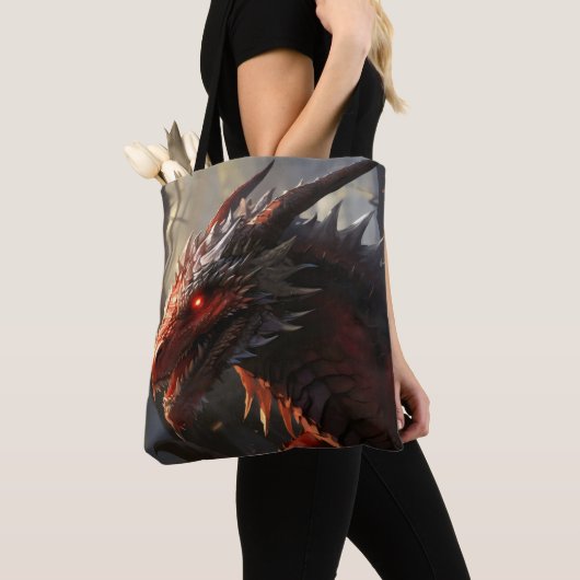 Fantasy Dragon Tote Bag (Dichtbij)