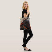 Fantasy Dragon Tote Bag (Op model)