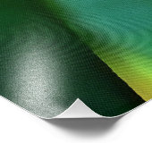 Fantasy Dragonfly in Turquoise en Black Foto Afdruk (Hoek)