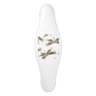 Fantasy Dragonfly Keramische Kastgreep