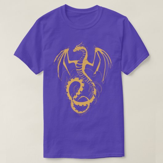 Fantasy Dragons Mystical Dragon T-shirt (Design voorkant)