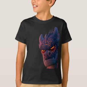Fantasy Draken Gezicht Kids T-Shirt Cool Draak G