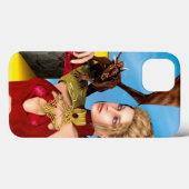 Fantasy Draken Prinses Digitale Kunst Case-Mate iPhone Case (Achterkant (horizontaal))