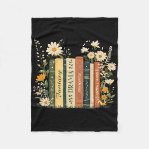 Fantasy Drama Tragedie Boek Bloemen Subtiele Anti- Fleece Deken