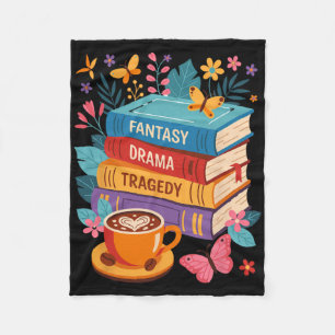Fantasy Drama Tragedie Boeken Subtiel Anti-trump Fleece Deken