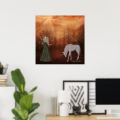 Fantasy Dream Print/Poster Poster (Thuiskantoor)