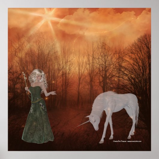 Fantasy Dream Print/Poster Poster (Voorkant)