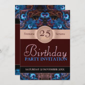 Fantasy Dreams Verjaardagsfeestje Uitnodiging (Voorkant / Achterkant)