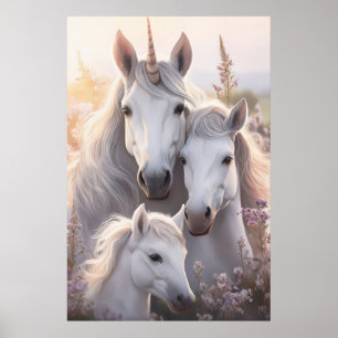Fantasy Eenhoorn Poster