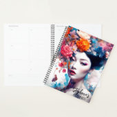 Fantasy Elegante Bloemenmeisje Planner (Display)