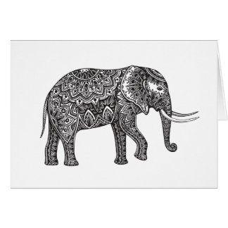 Fantasy Elephant Doodle