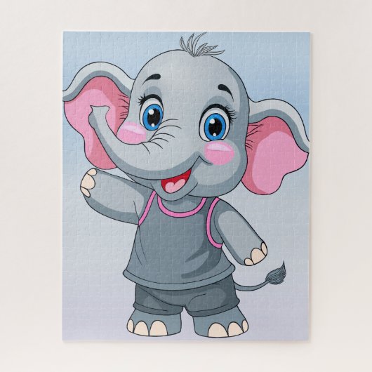 Fantasy Elephant Jigsee Puzzle Legpuzzel (Verticaal)