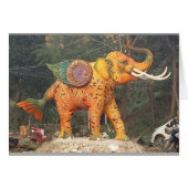 Fantasy Elephant Statue in Chiang Mai, Thailand (Voorkant Horizontaal)