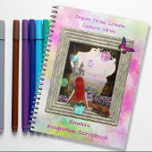 Fantasy Elf Castle Imaginative Scrapbook Journal Notitieboek